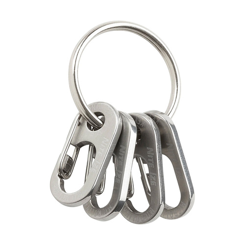 Nite Ize - KeyRing MicroLink - Steel - Silver - RL-11-R3