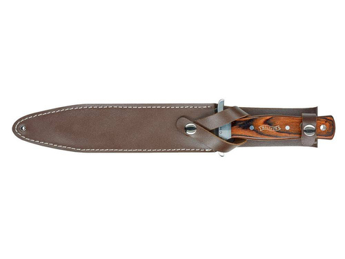 Walther - La Chasse Boar Hunter Knife - Dagger - 440C - Leather Sheath - 5.0805