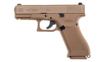 Umarex - Glock 19X Airgun - Metal slide - 4,5 mm - Coyote - 5.8368