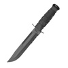 Ka-Bar Ka-Bar 1212 - Military knife - Black - Serrated - Leather sheath
