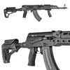 FAB Defense - Gradus Pistol Grip for AK-47 / AK-74 / AKM / AKS-74U Krinkov / Galil - Black - GRADUS AKB