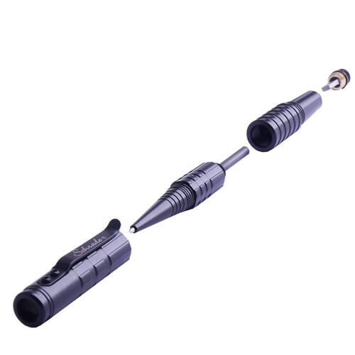 Schrade - Survival Tactical Pen - Whistle - Flint - SCPEN4BK