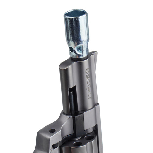 Ekol - BAS Voltran EKOL Viper 2.5'' Blank Revolver - 6 mm long / .22 Long Blanc - Fume