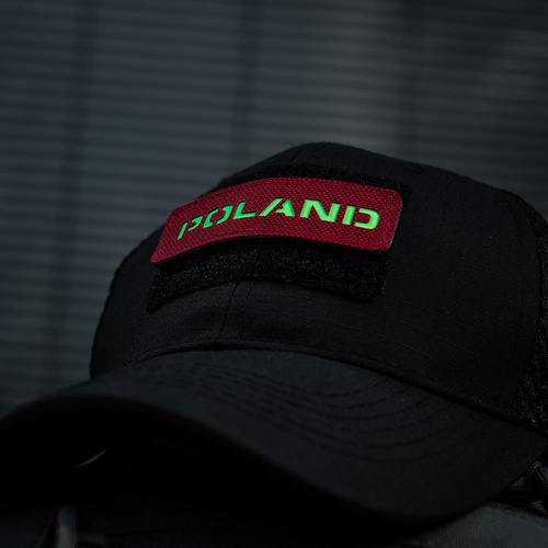 M-Tac - Poland patch - Fluorescent - Red - 51003233