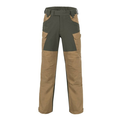 Helikon - Hybrid Outback Pants® - DuraCanvas® - Coyote / Taiga Green - SP-HOP-DC-1109A