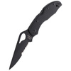 Spyderco - Byrd Meadowlark™ 2 Stainless Black / Black Blade CombinationEdge Knife - BY04BKPS2