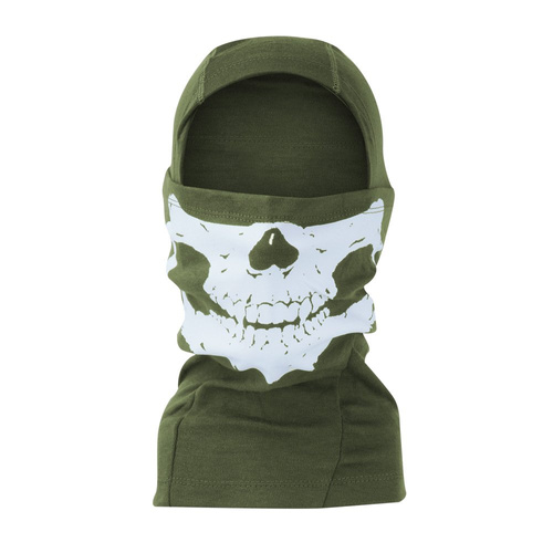 101 Inc. - Balaclava Skull Single Hole - Cotton - Green - 214278 OD