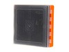 Megaline - Transport Box - 11x11x3.5 cm - Orange-transparent - 607/0002OT