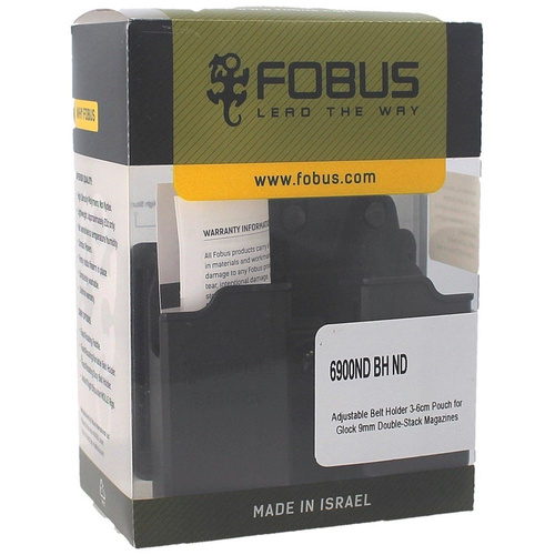 Fobus - Double Magazine Pouch for Double-Stack 9 mm / .40 Magazines - Glock, USP - 6900ND BH ND