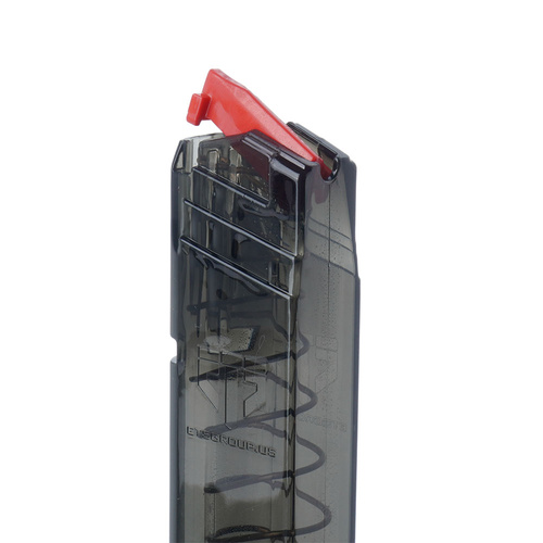 ETS - Polymer Magazine For Sig Sauer 320 - 9x19 mm - 30 Rounds - Carbon Smoke Series - SMK-SG9-320-30