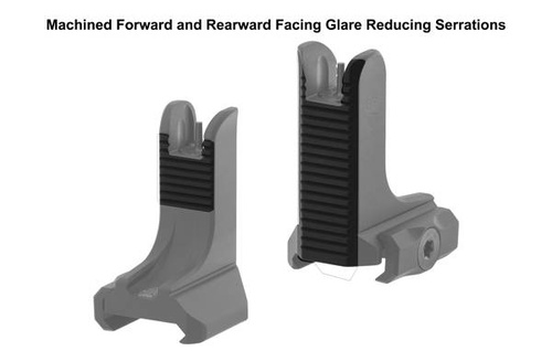 UTG - Fixed Front Sights for AR15 - Picatinny - Black - MT-750X