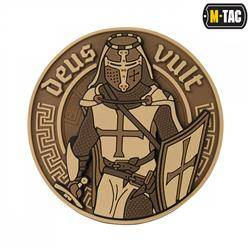 M-Tac - Deus Vult 3D PVC Patch - Coyote - 51116005