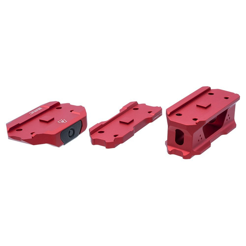 Strike Industries - Low Profile Sight Riser - Red - SI-T1-RISER-RED