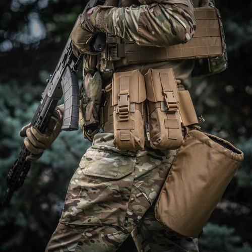 M-Tac - Carrier Pouch for Two AR/AK Magazines - Fastex - Cordura 500D - Coyote - 10013105