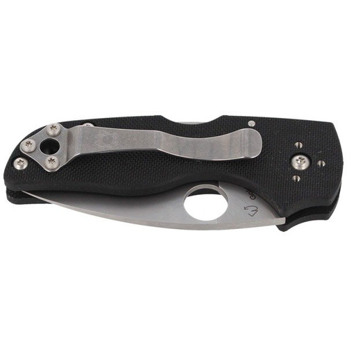Spyderco - Lil' Native® G-10 Black Mid Back Lock Knife - C230MBGP