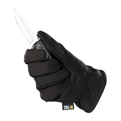 M-Tac - Soft Shell Thinsulate Tactical Gloves - Black - 90308002