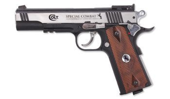 Umarex - Air Gun CO2 Colt Special Combat Classic - 4.5 mm - Brown - 5.8096
