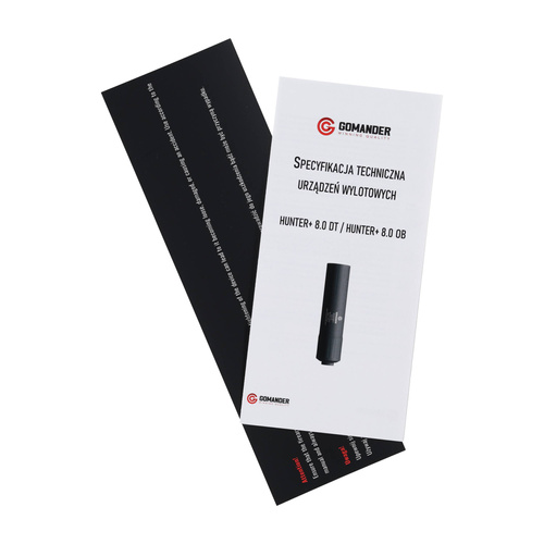 Gomander - Hunter 8.0 OB gen2 Hunting Rifle Silencer - Slide On - M15x1 - Sand - TB0.9670_2-M15