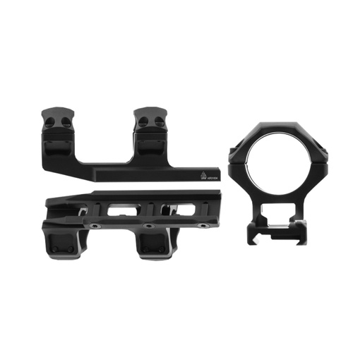 Leapers - One-piece Mounting, Medium Accu-Sync 30/22 Cantilever - 30 mm - Offset 34 mm - Picatinny - Aluminum - Black - AIR31834