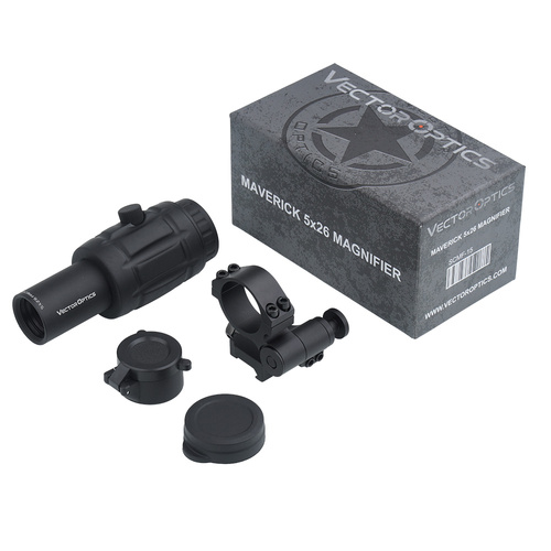 Vector Optics - Maverick 5x26 Magnifier with mount - SCMF-15