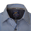 Helikon - Covert Concealed Carry Short Sleeve Shirt - Royal Blue Checkered - KO-CCS-CB-C4