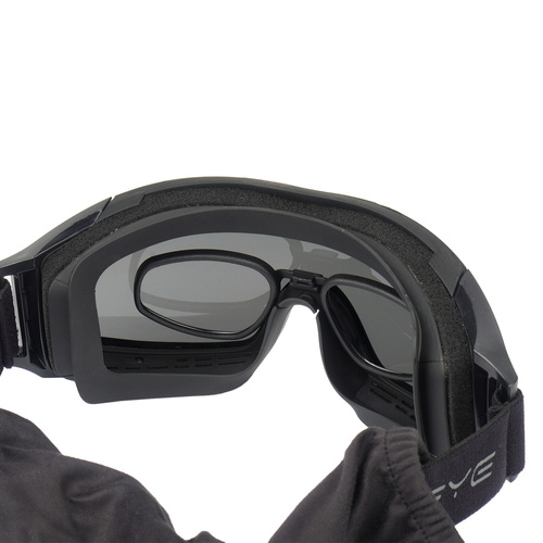 Swiss Eye - Ballistic Goggles F-Tac with Visor Set - Black - 18826