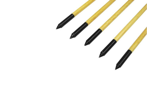 Poe Lang - Wooden Arrow - 29" - Sharp Disc Tip - D-002AK/VD-002AK