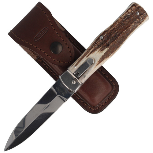 Mikov - Automatic spring knife Predator Deer Stag - 241-NP-1/KP