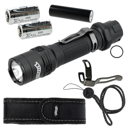 Walther - Flashlight LED TFC1 - 1400 lm - Black - 3.7148