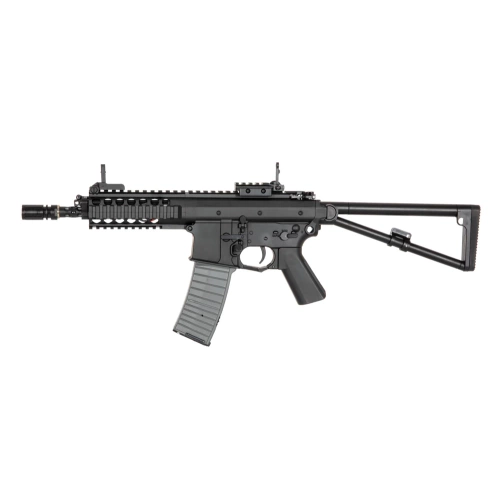 Double Bell - PDW BY-808 Electric Carbine Replica - Black - DBY-01-003504