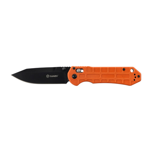 Ganzo - EDC Folding Knife G7453P - G-Lock - 440C - Drop Point - G-10 - Orange - G7453P-OR