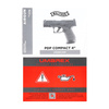 Umarex - Air Gun Walther PDP Compact 4" 4.5mm CO2 with Umarex RDS Red Dot - BB - Black - 5.8433-1