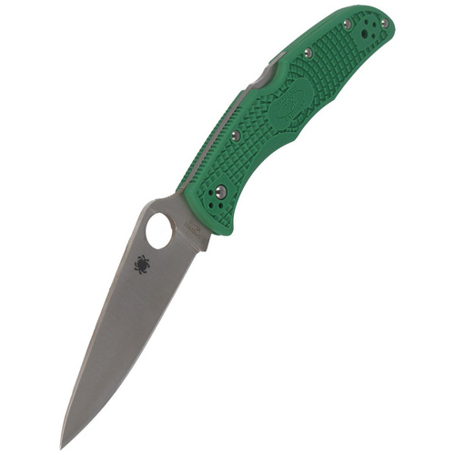 Spyderco - Endura® 4 FRN Flat Ground Green Knife - C10FPGR