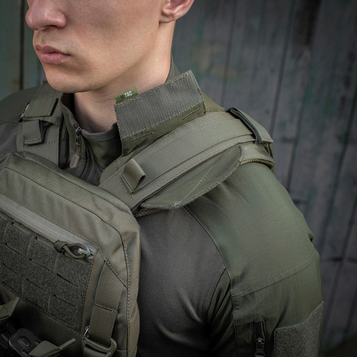 M-Tac - Shoulder Pad For Cuirass QRS Vest - Cordura - Ranger Green - 10179023