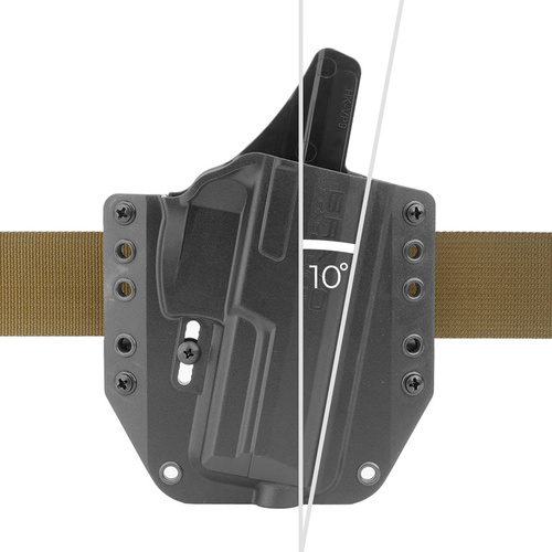 Bravo Concealment - OWB Holster for HK VP9 and VP9 Tactical Pistol - Right Hand - Polymer - BC10-1006