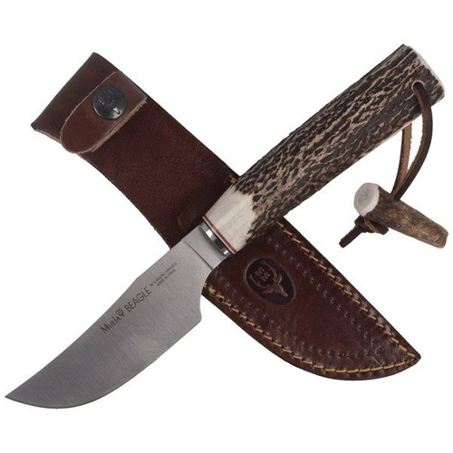 Muela - Skinner Knife Deer Stag 110mm - BEAGLE-11A