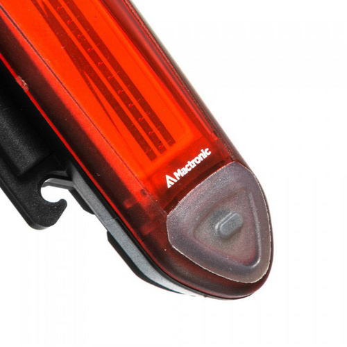 Mactronic - Red Line LED Rechargeable Rear Bicycle Light - 20 lm - ABR0021