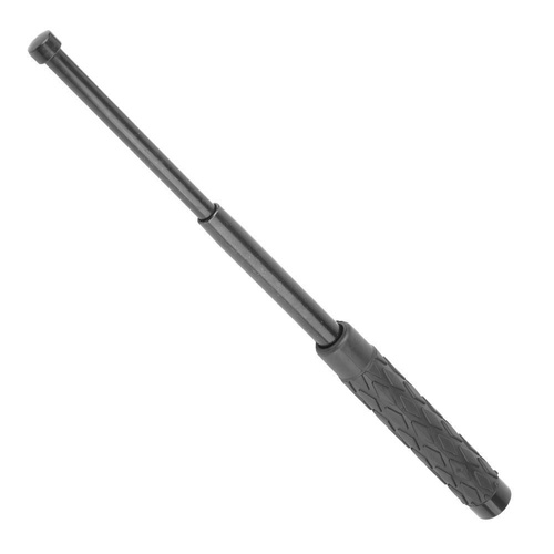 GS - Telescopic baton with rubberized handle - 16" - TK-0111-16R