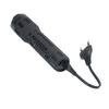 Guard - Thunder Rechargeable LED Flashlight With Stun Gun - 800 000 V - 110 lm - Black - YC-1321