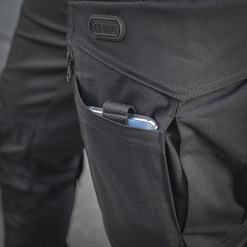 M-Tac - Tactical Pants Conquistador Gen. I Flex - Ripstop - Black - 20059002