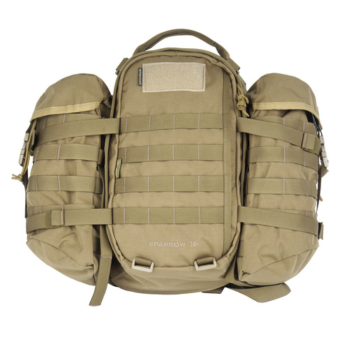 WISPORT - Sparrow 16 backpack with two side pockets - 16 + 10 l - Coyote.