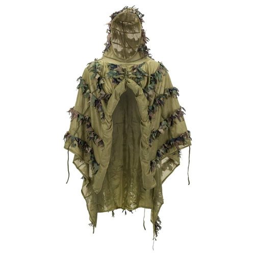 Helikon - Camouflage Leaf Ghillie Poncho® - US Woodland - PO-LFG-PO-03