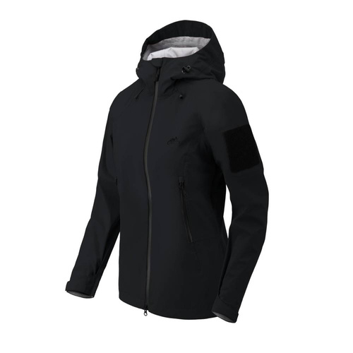 Helikon - Women's Hardshell Squall Jacket - Black - KU-SWH-TR-01