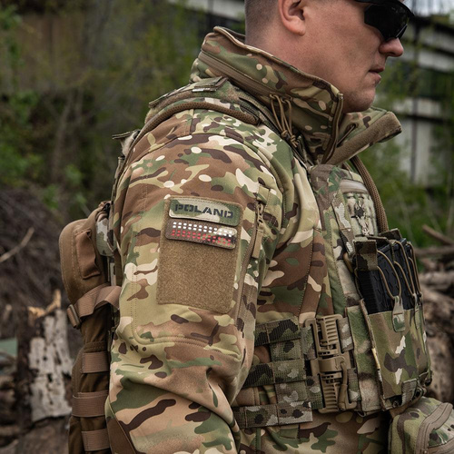 M-Tac - Poland patch - Laser Cut - Multicam / Black - 51003108