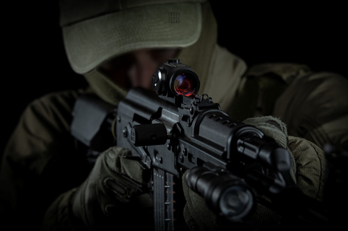 FTCS - Aluminum Handguard for AK Platform Carbines - Size M - Black - FTCS Nr. 35