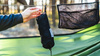 Lesovik - Hiking Hammock DRAKA with Mosquito Net and Suspension SNEKA - Treetop Green