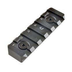Strike Industries - LINK KeyMod / M-LOK Rail - 6 Slots - Black - LINK-RS-6