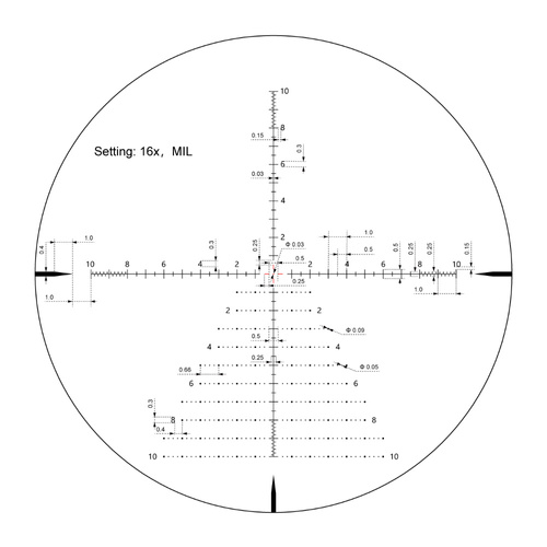 Vector Optics - Rifle Scope Tauron 4-32x56 ED - SFP - SCOL-56