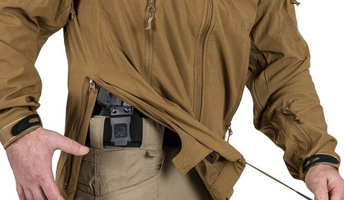 Helikon - Cougar® QSA™ + HID™ Jacket - Soft Shell Windblocker - Navy Blue - KU-CGR-SM-37