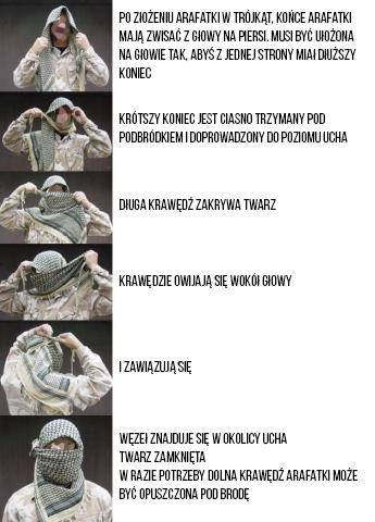 M-Tac - Shemagh Sling - Black / Olive - 40902001